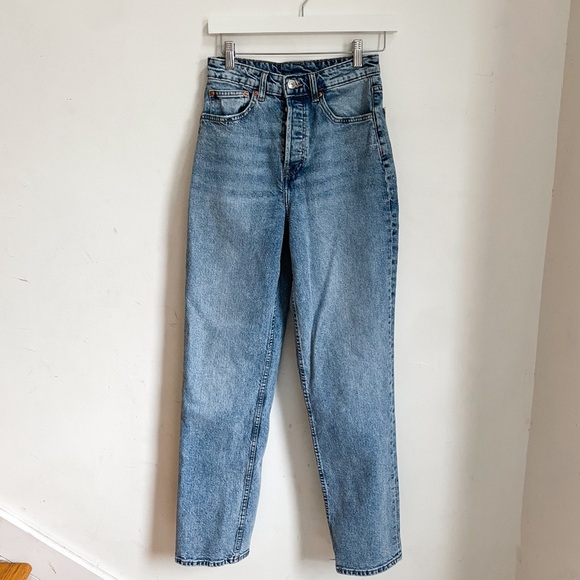 H&M Denim - H&M 90s High Rise Straight Jeans
